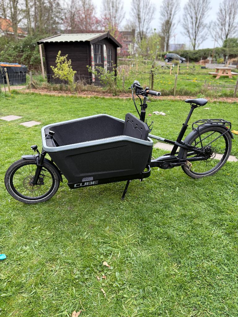 Cube Cargo dual battery Bakfiets, Fietsen en Brommers, Fietsen | Bakfietsen, Gebruikt, Elektrisch, 2 kinderen, Ophalen