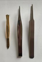 Set van 3 gebruikte pincetten, Ophalen of Verzenden, Gebruikt