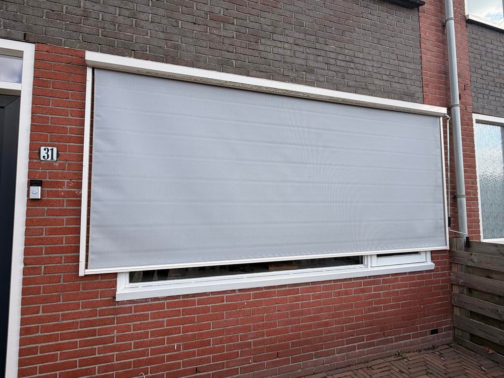 Zonnescreen B351x H157, Tuin en Terras, Zonneschermen, Ophalen, Gebruikt, 150 tot 300 cm, 250 cm tot 450 cm