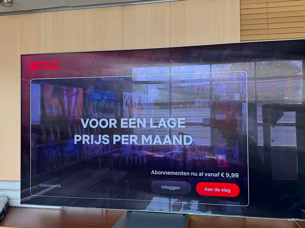 Samsung tv qe65qn95bat, Gebruikt, 50 Hz, Ophalen of Verzenden, Samsung