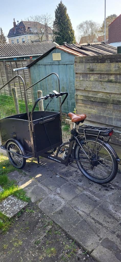 Elektrische bakfiets merk Troy TE KOOP, Fietsen en Brommers, Ophalen, Gebruikt, 4 kinderen of meer