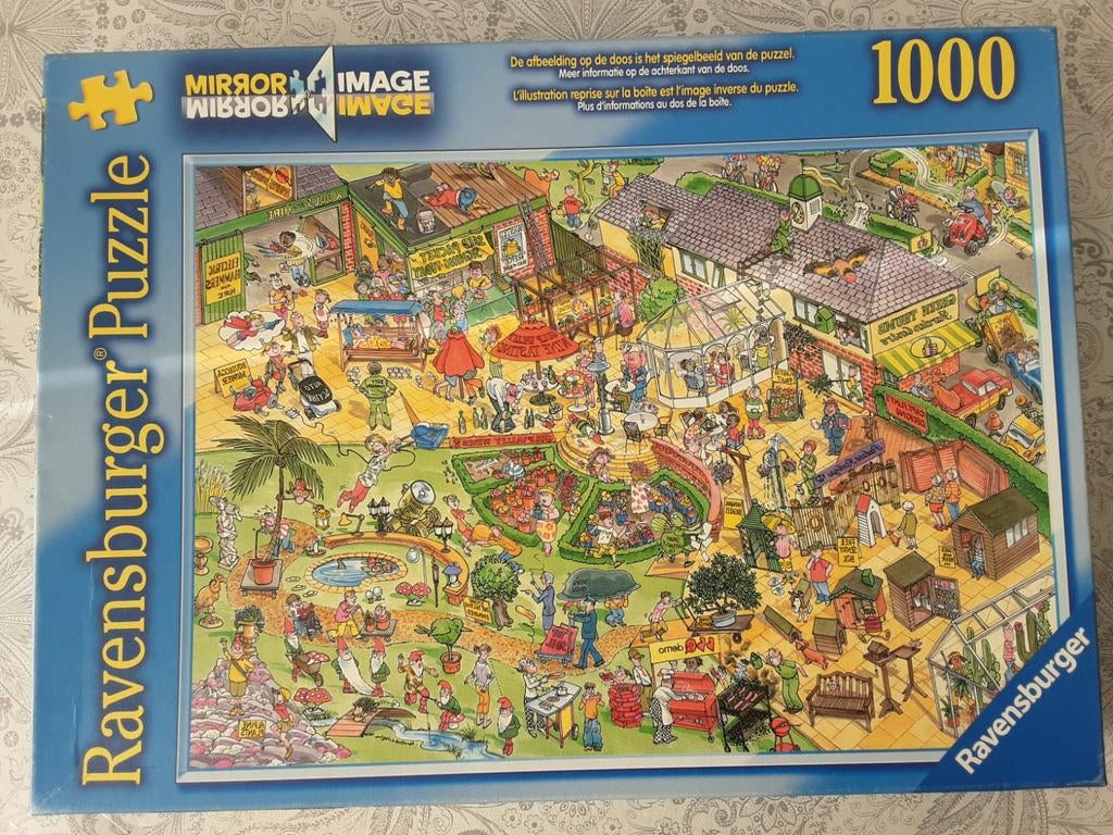 Ravensburger spiegelbeeld puzzel, Ophalen of Verzenden, 500 t/m 1500 stukjes, Zo goed als nieuw, Legpuzzel