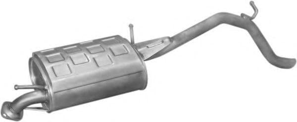 Einddemper, Uitlaat Suzuki Ignis I, Wagon R+ Hatchback, -, -, Nieuw, Ophalen of Verzenden