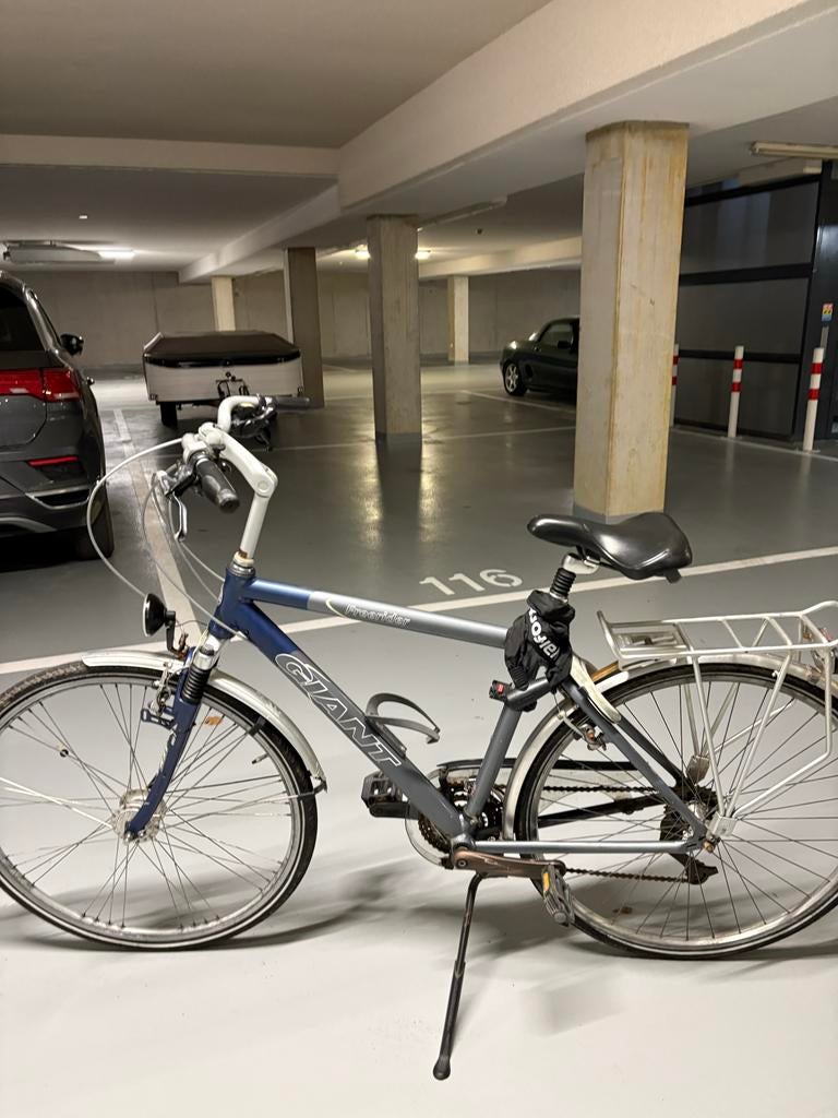 Giant Freerider Herenfiets - 28 inch, Fietsen en Brommers, Fietsen | Heren | Herenfietsen, Gebruikt, Velgrem, Versnellingen, Giant