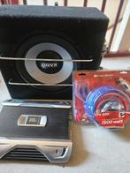Onxy subwoofer auto met JBL versterker en Caliber kabelset, Ophalen, Gebruikt