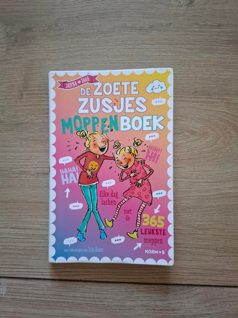 Hanneke de Zoete - De Zoete Zusjes moppenboek, Fictie algemeen, Ophalen of Verzenden, Zo goed als nieuw, Hanneke de Zoete