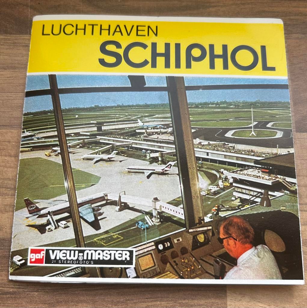 Viewmaster setje Schiphol in nieuwstaat!, Ophalen of Verzenden, Nieuw