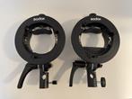 Godox S2-type bracket Bowens (2x), Ophalen of Verzenden, Zo goed als nieuw, Overige typen