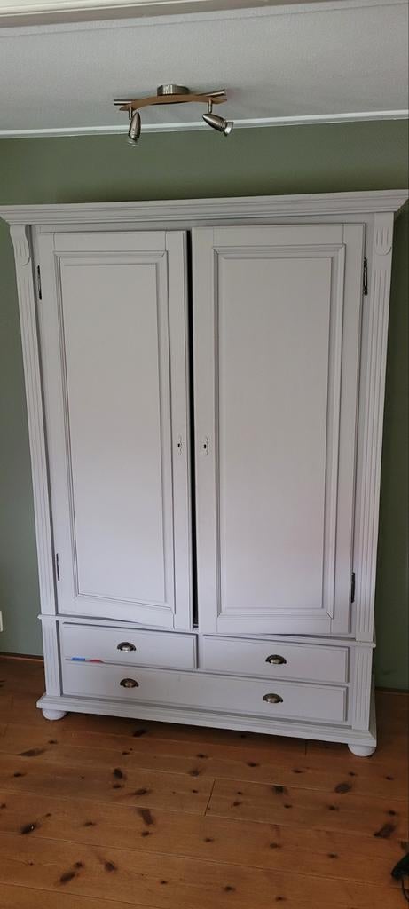 Grote kast met planken en lades, Huis en Inrichting, Kasten | Kledingkasten, Ophalen, Gebruikt, 200 cm of meer, Klassiek landelijk