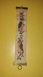 Handgemaakte Oehlenschlager Klokkestreng - Uilen Kerstmotief, Huis en Inrichting, Woonaccessoires | Overige, Ophalen of Verzenden