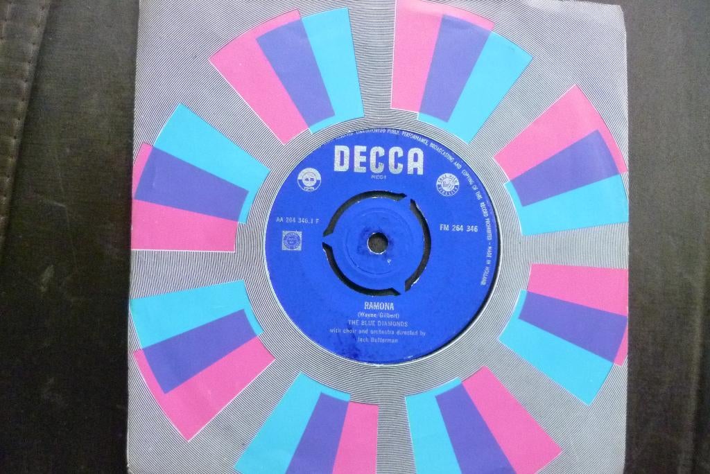the blue diamonds - ramona  ( jaren 60 ) fm 264346, 7 inch, Single, Ophalen of Verzenden, Zo goed als nieuw