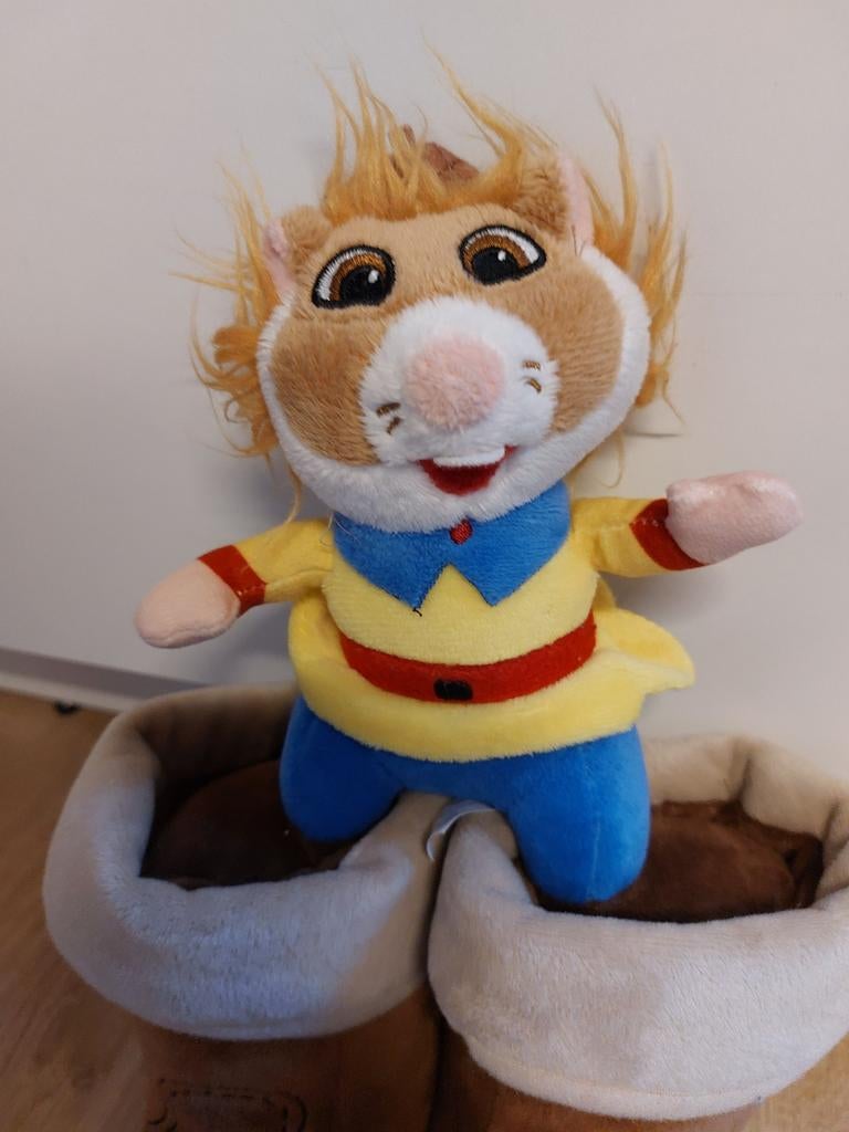AH hamster knuffel efteling klein duimpje, Verzamelen, Ophalen of Verzenden, Beeldje of Poppetje