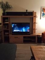tv wandmeubel, Huis en Inrichting, Kasten | Wandmeubels, Ophalen, 150 tot 200 cm, Zo goed als nieuw, Eikenhout