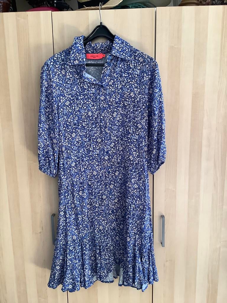 Jurk maat 40 van het merk Janice, Kleding | Dames, Jurken, Ophalen of Verzenden, Zo goed als nieuw, Maat 38/40 (M), Knielengte