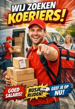 Zzp koeriers gezocht, Zwolle omgeving !, Vacatures, Vacatures | Chauffeurs, Overige uren, Overige niveaus, Starter, Freelance of Uitzendbasis