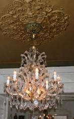 eyecatcher kroonluchter. 1 meter tot aan het plafond inclusi, Ophalen, Zo goed als nieuw