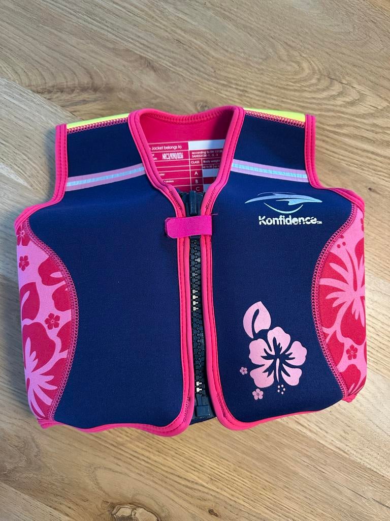 NIEUW: Konfidence zwemvest 4/5 jaar tot 25 kilo, Jongen of Meisje, Nieuw, Overige maten, Ophalen of Verzenden
