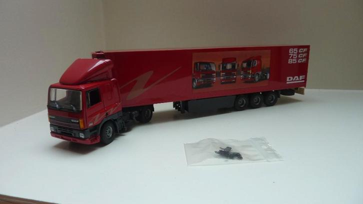 Tekno Daf 85 CF Demo   1:50, Hobby en Vrije tijd, Modelauto's | 1:50, Zo goed als nieuw, Bus of Vrachtwagen, Tekno, Ophalen of Verzenden