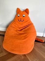 Dikkie Dik zitzak, Huis en Inrichting, Zitzakken, Ophalen, Gebruikt, Oranje, Zitzak