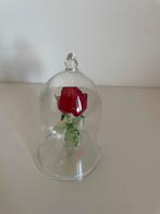 Swarovski betoverde roos in glazen stolp van disney, Verzamelen, Ophalen of Verzenden, Zo goed als nieuw, Figuurtje