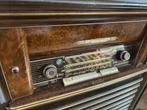 Kuba Vintage Radiomeubel met Platenspeler en buizenradio, Ophalen, Gebruikt