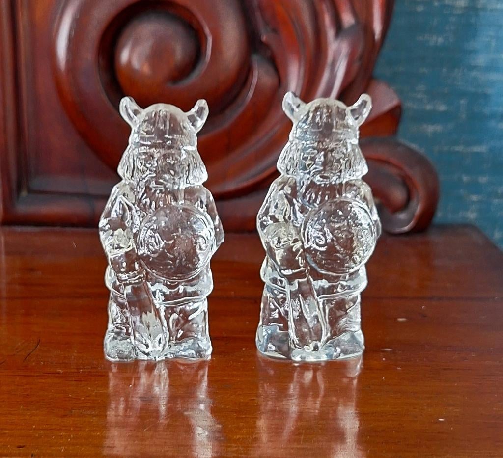 Lece Jacobsberg Sweden Viking Norseman 2 mini presse-papier, Ophalen of Verzenden, Nieuw, Mens