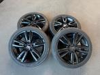 MINI F56 JCW Track Spoke velgenset zomerbanden zwart 6,5 mm, Auto-onderdelen, Ophalen, Banden en Velgen, 17 inch, 205 mm