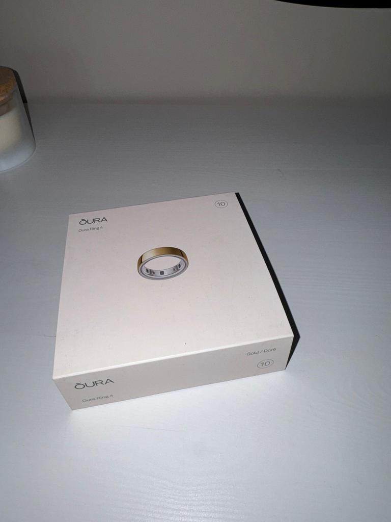 Oura Ring Gen 4 Goud Maat 10 NIEUW, Sieraden, Tassen en Uiterlijk, Activity trackers, Geel, IOS, Nieuw, Ophalen of Verzenden