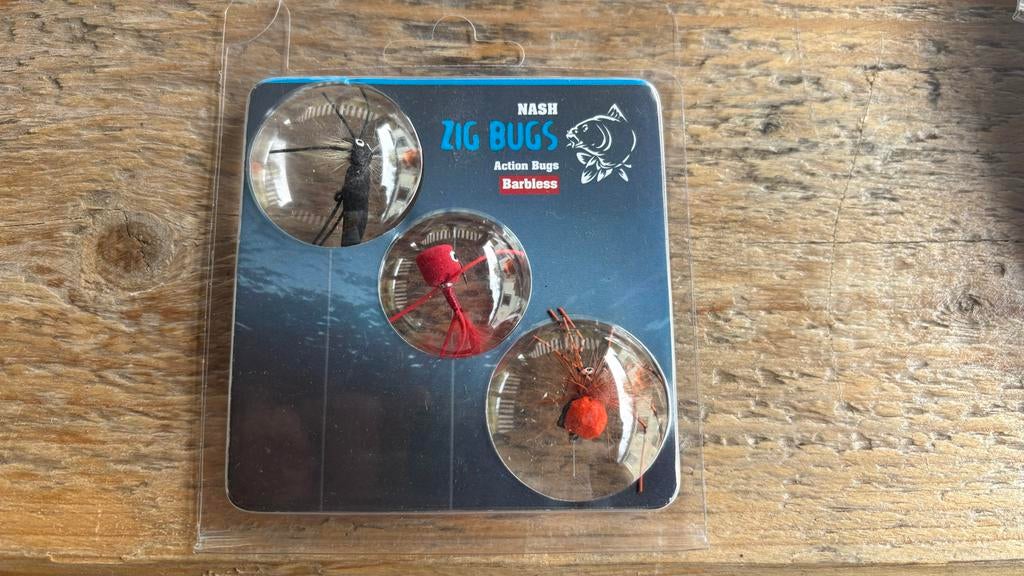 Nash Zig Bugs - Diverse insectenimitaties voor karpervissen, Watersport en Boten, Hengelsport | Karpervissen, Ophalen of Verzenden