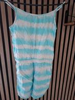 Zomerse Playsuit Maat 146 - Blauw/Wit Tie-Dye, Kinderen en Baby's, Kinderkleding | Maat 146, Ophalen, Gebruikt, Meisje, Setje