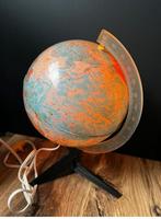 Vintage Wereldbol met verlichting, Italië, merk Rico, Ophalen of Verzenden, Verlicht, Gebruikt