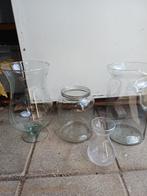 Glazen vazen, Huis en Inrichting, Woonaccessoires | Vazen, Ophalen, Overige kleuren, Minder dan 50 cm, Glas