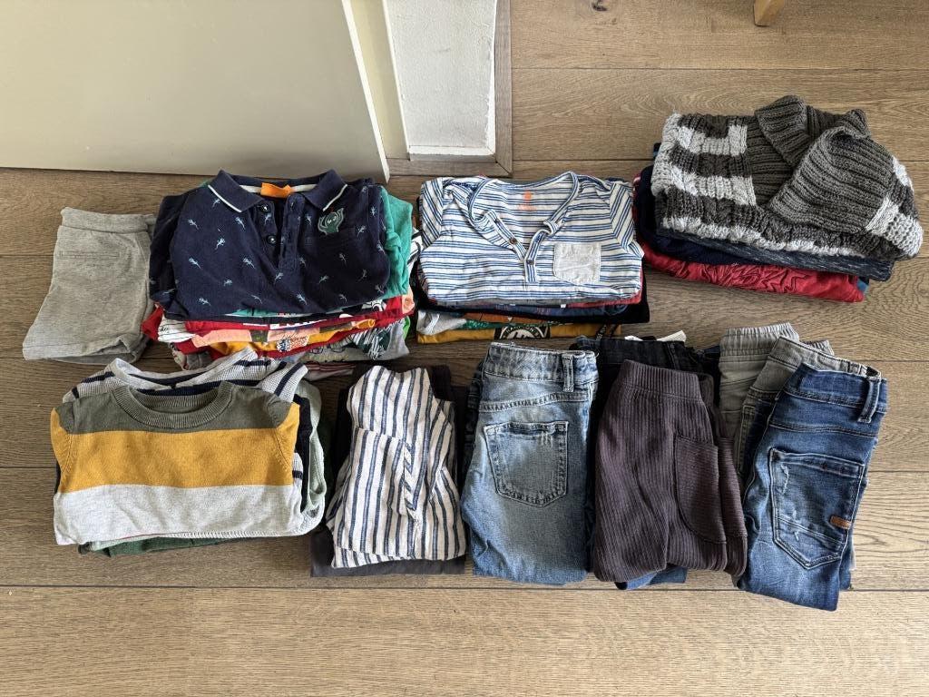 Kledingpakket maat 98, Ophalen of Verzenden, Zo goed als nieuw, Maat 98