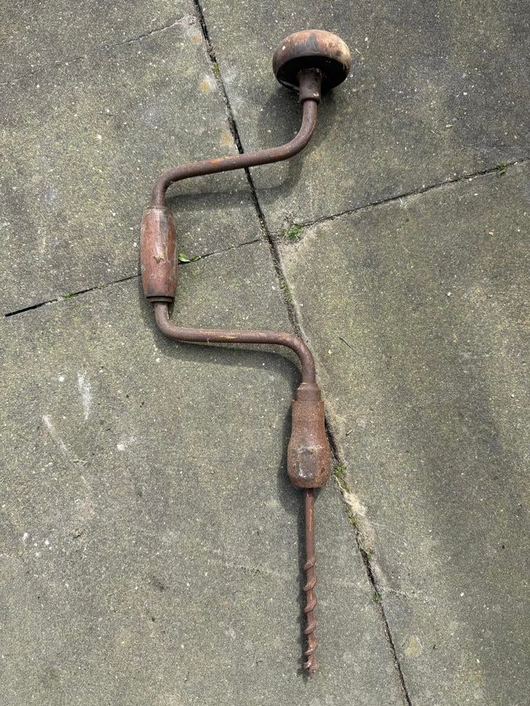 Antieke handboor, ook wel booromslag genoemd, Ophalen of Verzenden