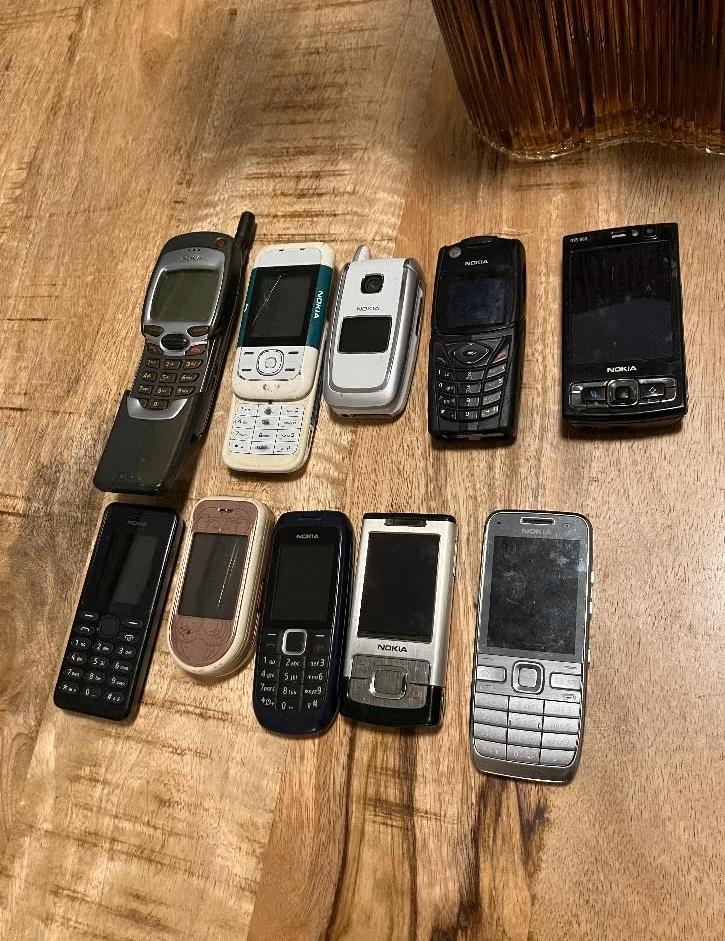 Zeer zeldzame partij Nokia 39 stuks! Kijk snel!, Telecommunicatie, Mobiele telefoons | Nokia, Gebruikt, Overige kleuren, Ophalen of Verzenden