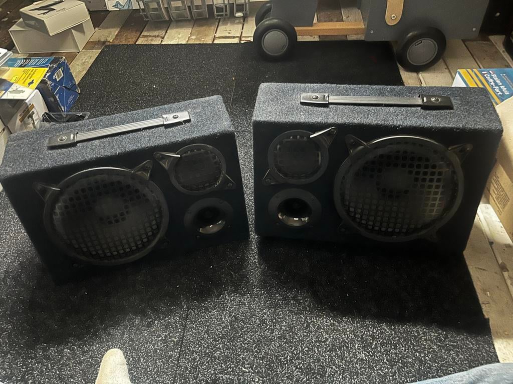 2x Auto subwoofer kisten - Gebruikt, Ophalen of Verzenden, Gebruikt
