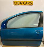 Citroen c1 peugeot 107 toyota aygo deur links blauw 2 deurs, Auto-onderdelen, Ophalen, Deur, Links, C1