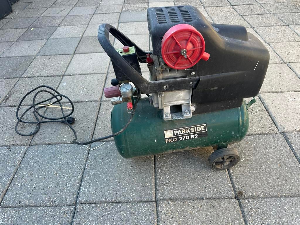 Compressor, Minder dan 25 liter, Ophalen of Verzenden, Zo goed als nieuw, Minder dan 200 liter/min
