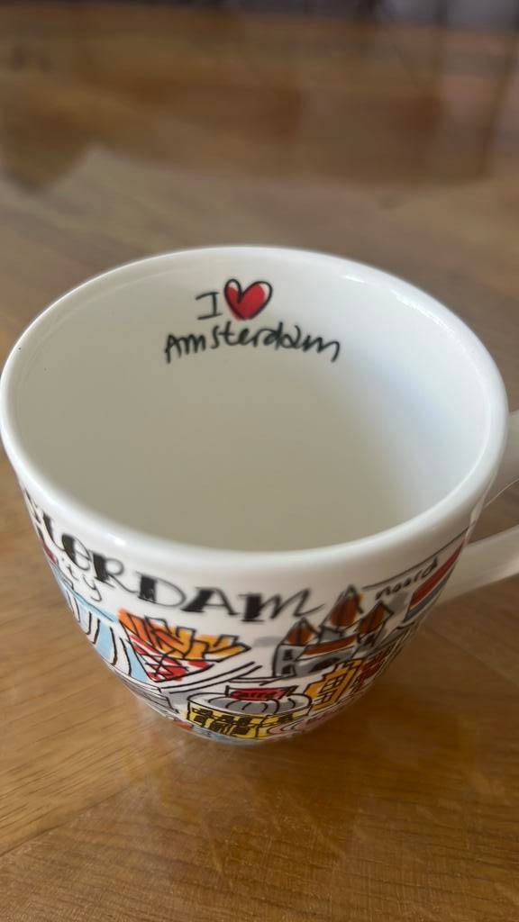 NIEUW Blond Amsterdam koffie mokje Blond city, Huis en Inrichting, Keuken | Servies, Ophalen, Blond Amsterdam, Nieuw, Kop(pen) en/of Schotel(s)