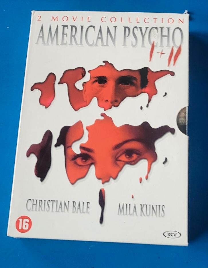 American Psycho 1 & 2 DVD Boxset, Cd's en Dvd's, Dvd's | Thrillers en Misdaad, Gebruikt, Actiethriller, Boxset, Vanaf 16 jaar