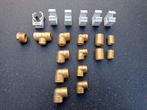Diverse messing soldeerfittingen en clickzadels z.g.a.n., Ophalen of Verzenden, Zo goed als nieuw, Overige typen