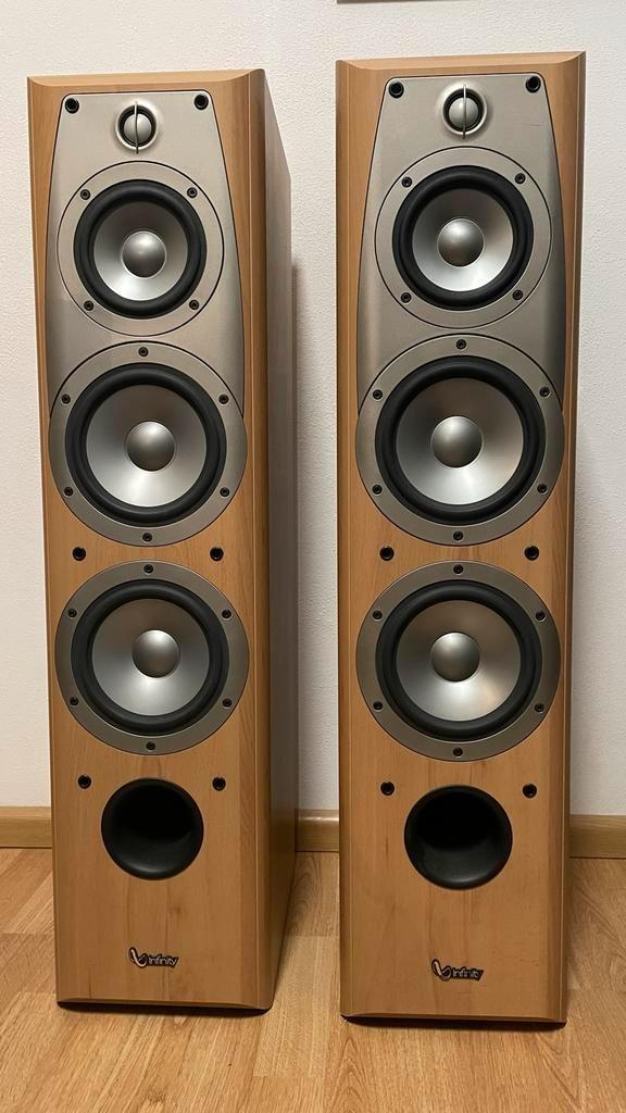 Infinity Alpha 40 High-End Vloerstaande Luidsprekers, Audio, Tv en Foto, Luidsprekers, Zo goed als nieuw, Front, Rear of Stereo speakers