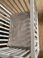 Bopita witte box met verstelbare vloer en boxkleed, Ophalen of Verzenden, Gebruikt, Vierkant, In hoogte verstelbaar