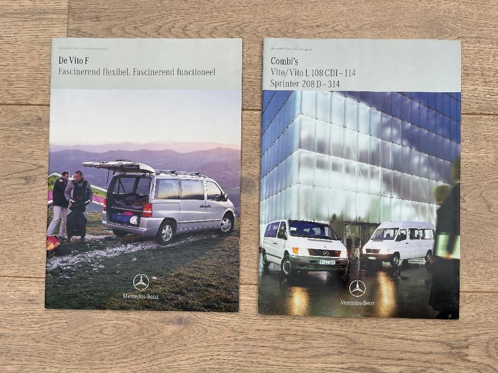 MERCEDES VITO & MERCEDES SPRINTER FOLDERS, Boeken, Ophalen of Verzenden, Gelezen, Mercedes