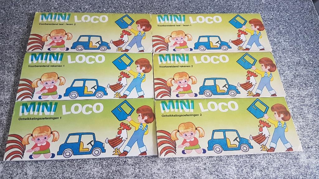 15 mini loco boekjes 2 euro per stuk samen 25 euro, Ophalen of Verzenden, Zo goed als nieuw