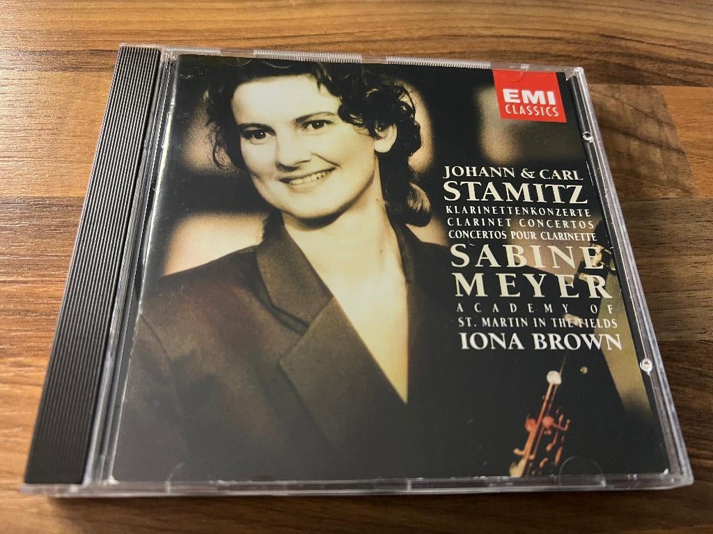 Johann & Carl Stamitz - clarinet concertos (Meyer/ASMF/Brown, Cd's en Dvd's, Met libretto, Ophalen of Verzenden, Zo goed als nieuw