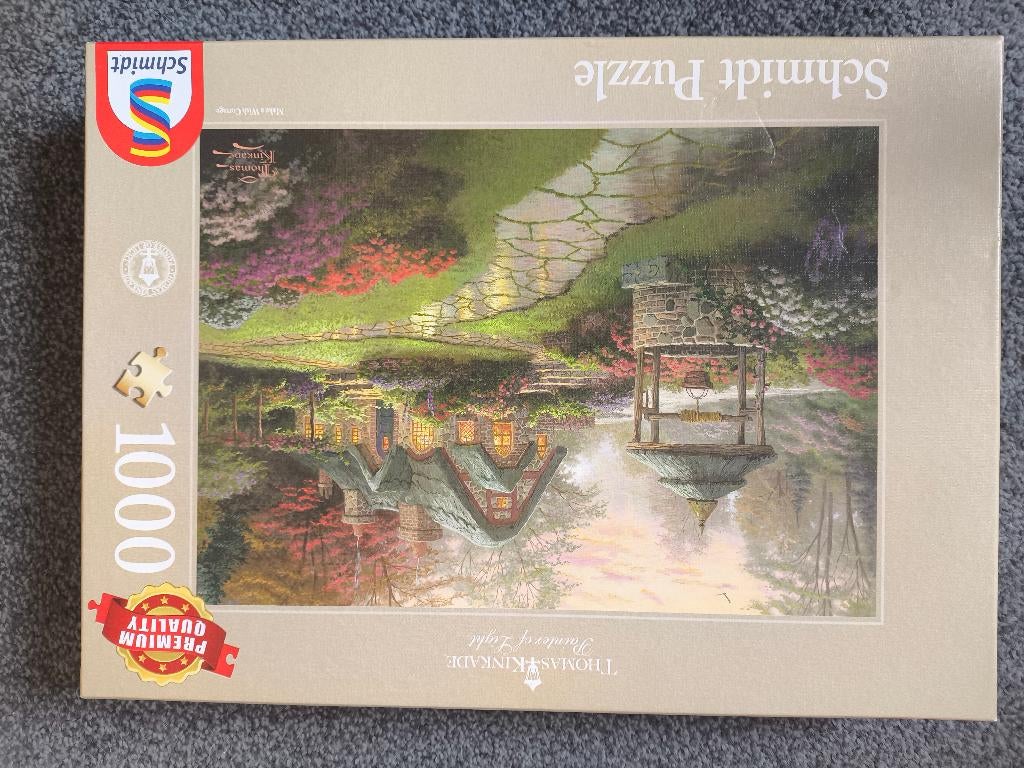 Leg puzzels | steden, Ophalen, 500 t/m 1500 stukjes, Zo goed als nieuw, Legpuzzel