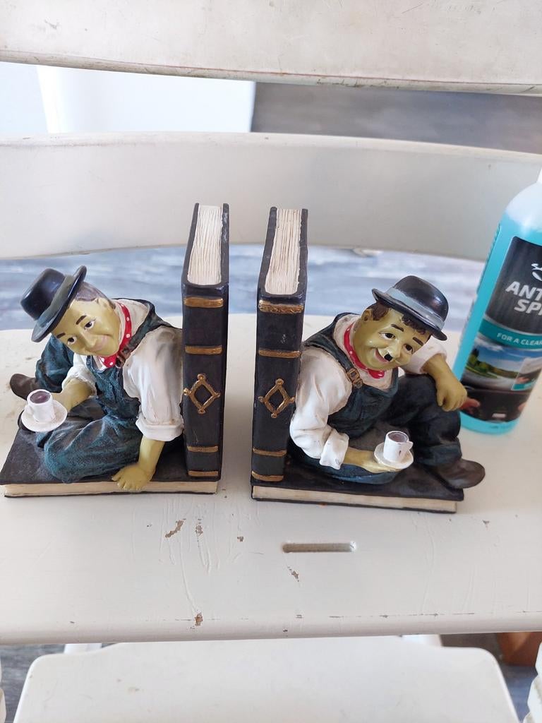 Boekensteunen met Laurel en Hardy, Verzamelen, Beelden en Beeldjes, Ophalen of Verzenden, Nieuw