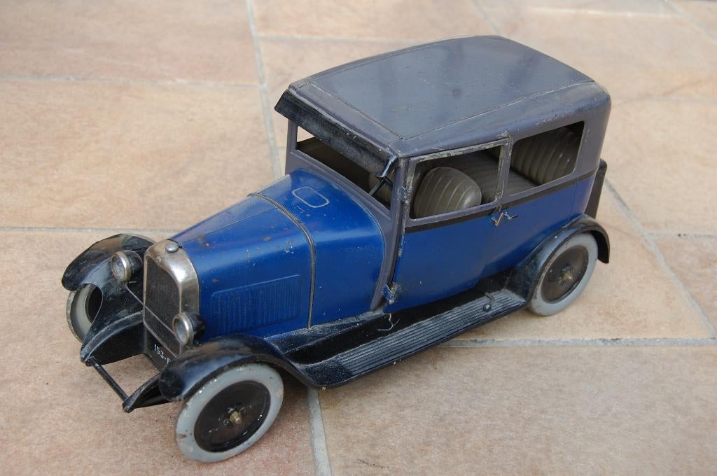 zeldzaam oud Citroen CIJ B14 berline blikken speelgoed 1928, Antiek en Kunst, Antiek | Speelgoed, Ophalen of Verzenden