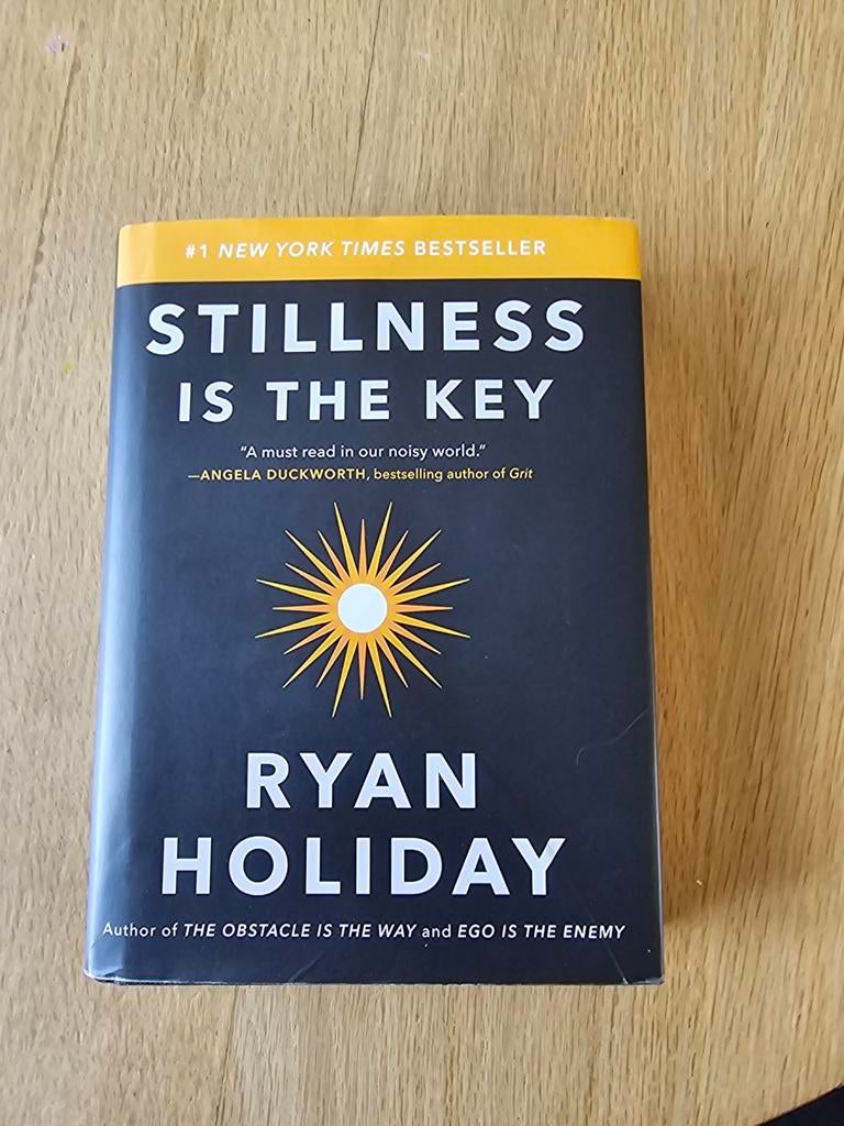 Stillness Is the Key - Ryan Holiday (Engels), Boeken, Ophalen of Verzenden, Zo goed als nieuw